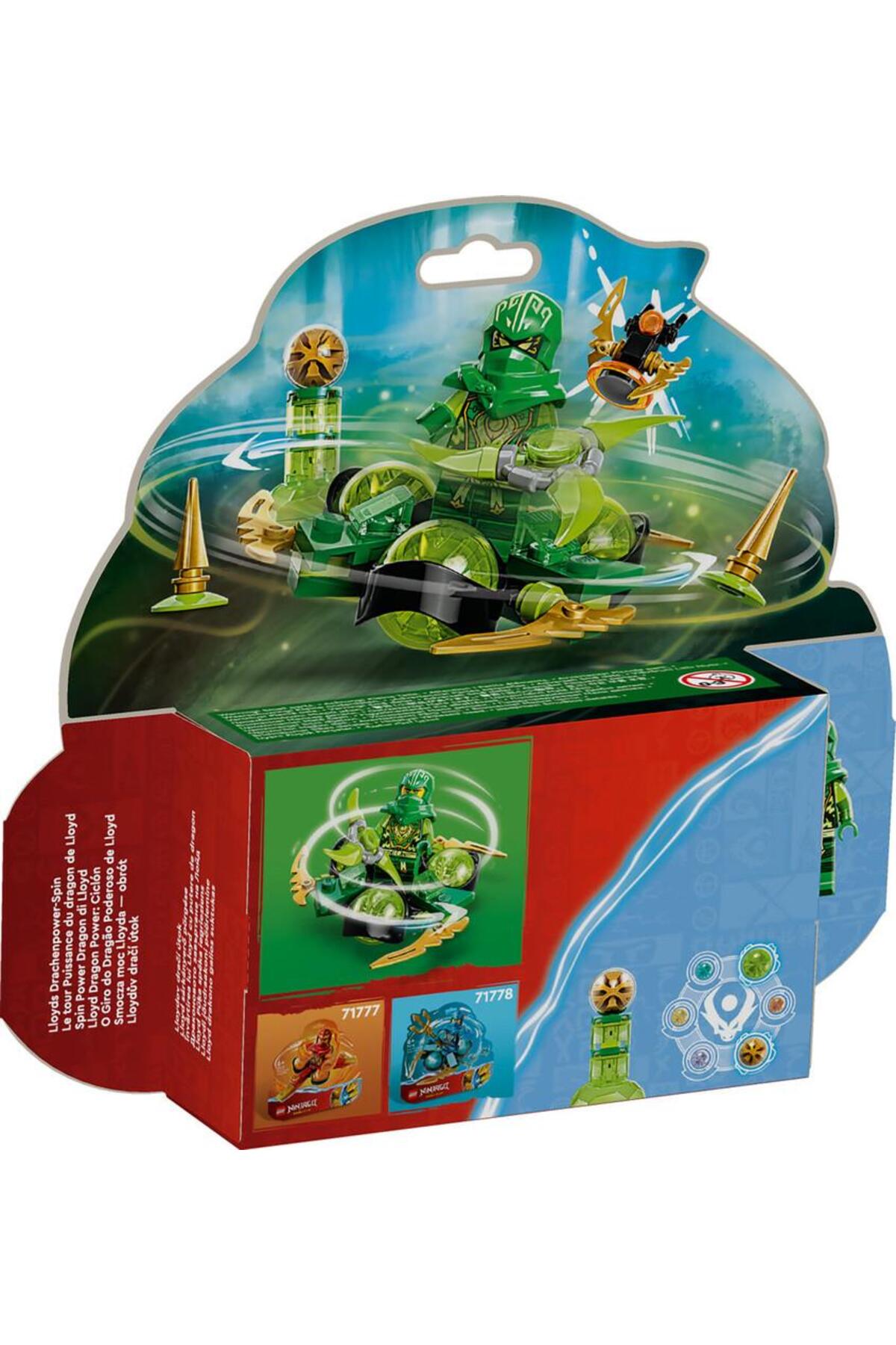 لگو و اسباب بازی های ساخت محور NINJAGO 71779 LLOYD'S DRAGON POWER SPINJITZU SPIN از ترکیه LEGO