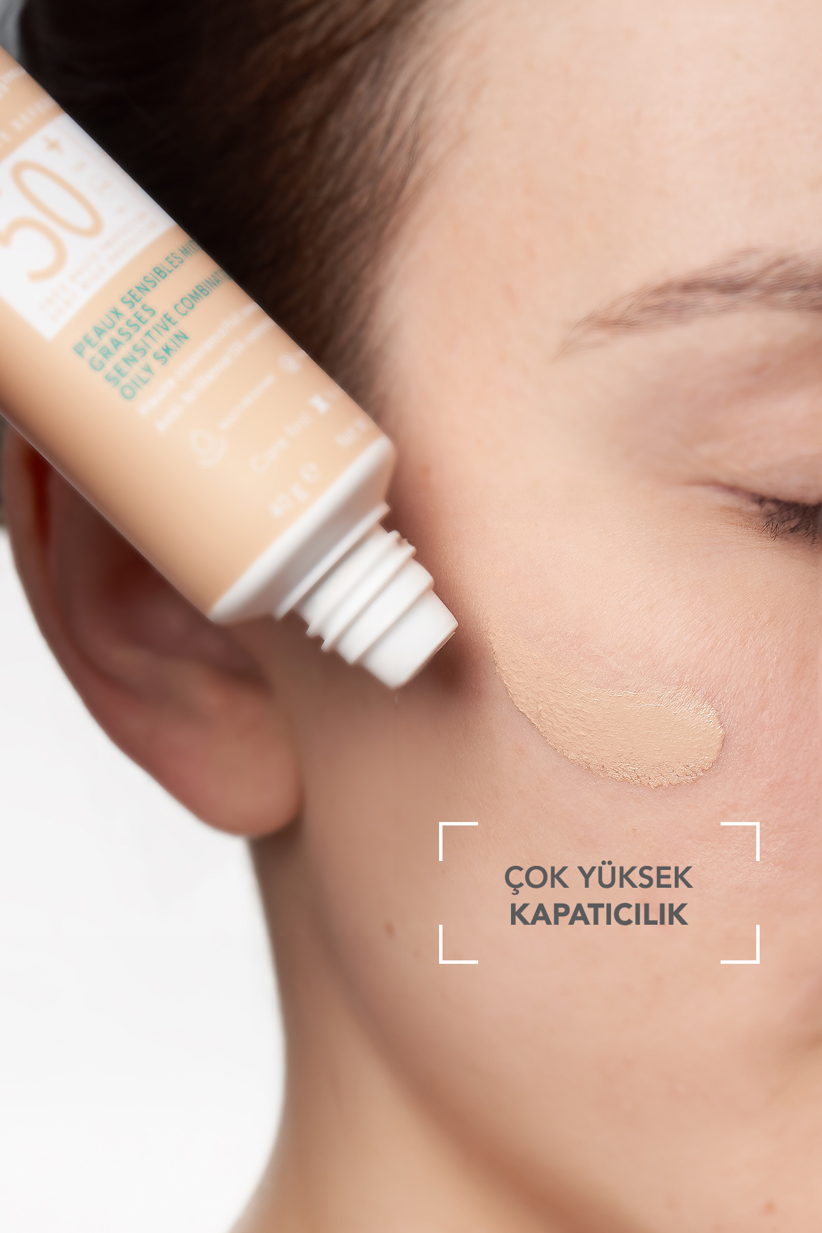 کرم ضد آفتاب مدل Photoderm Cover Touch با SPF+50 با حجم 40 میل بایودرما Bioderma