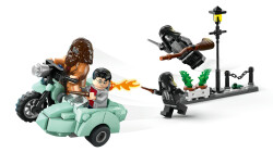مجموعه ساختنی لگو LEGO هری پاتر Harry Potter مدل 76459، فرار هاگرید و هری از پریوت درایو، ۱۲۴ قطعه