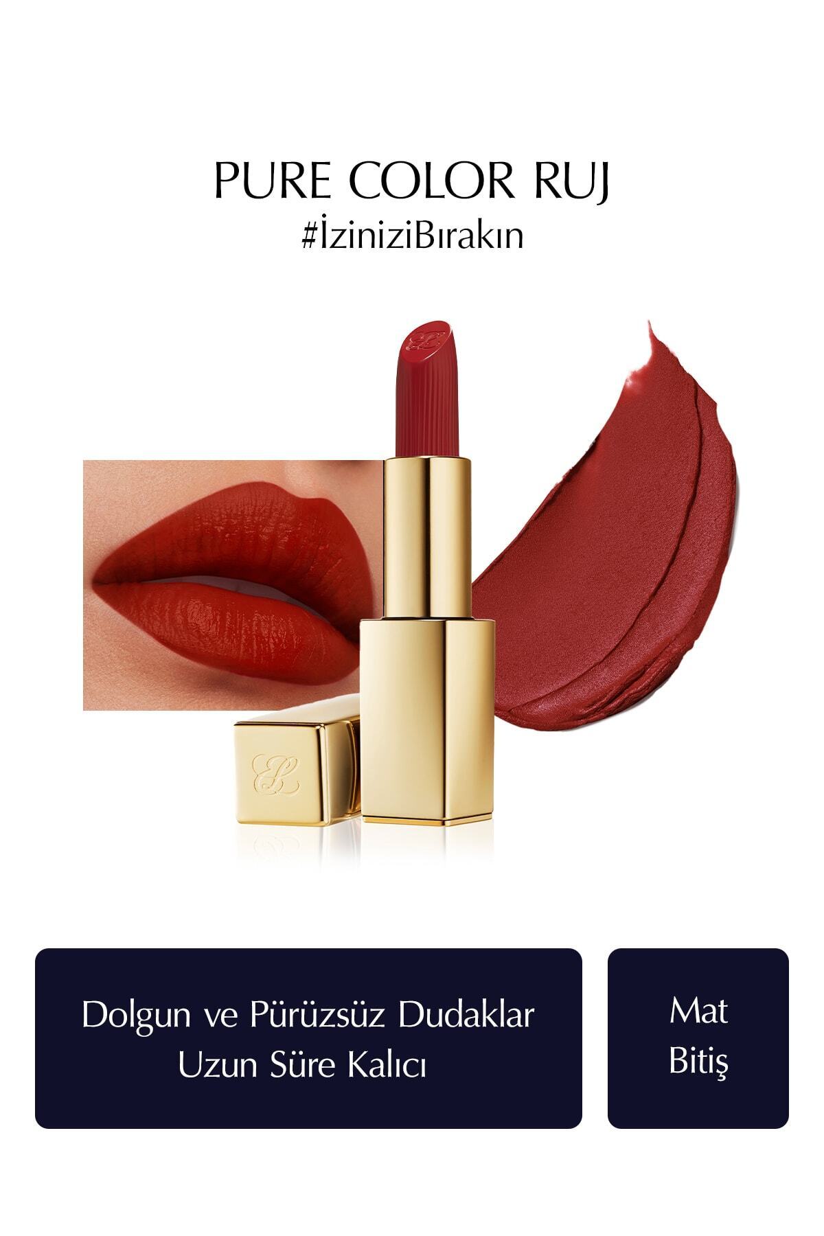 رژ لب مات 569 بی‌ترس GURBURN607 استی لادر Estee Lauder