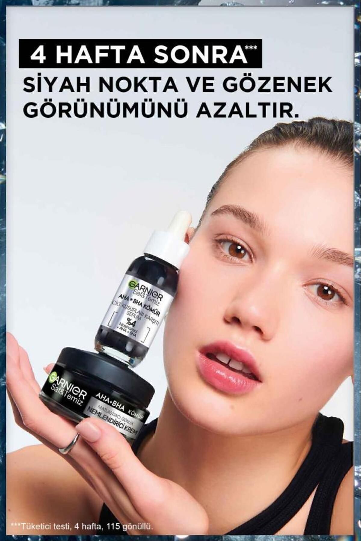 Garnier کرم روزانه مرطوب کننده روزانه پاک و تمیز مواد زغال سنگ 50 میلی لیتر