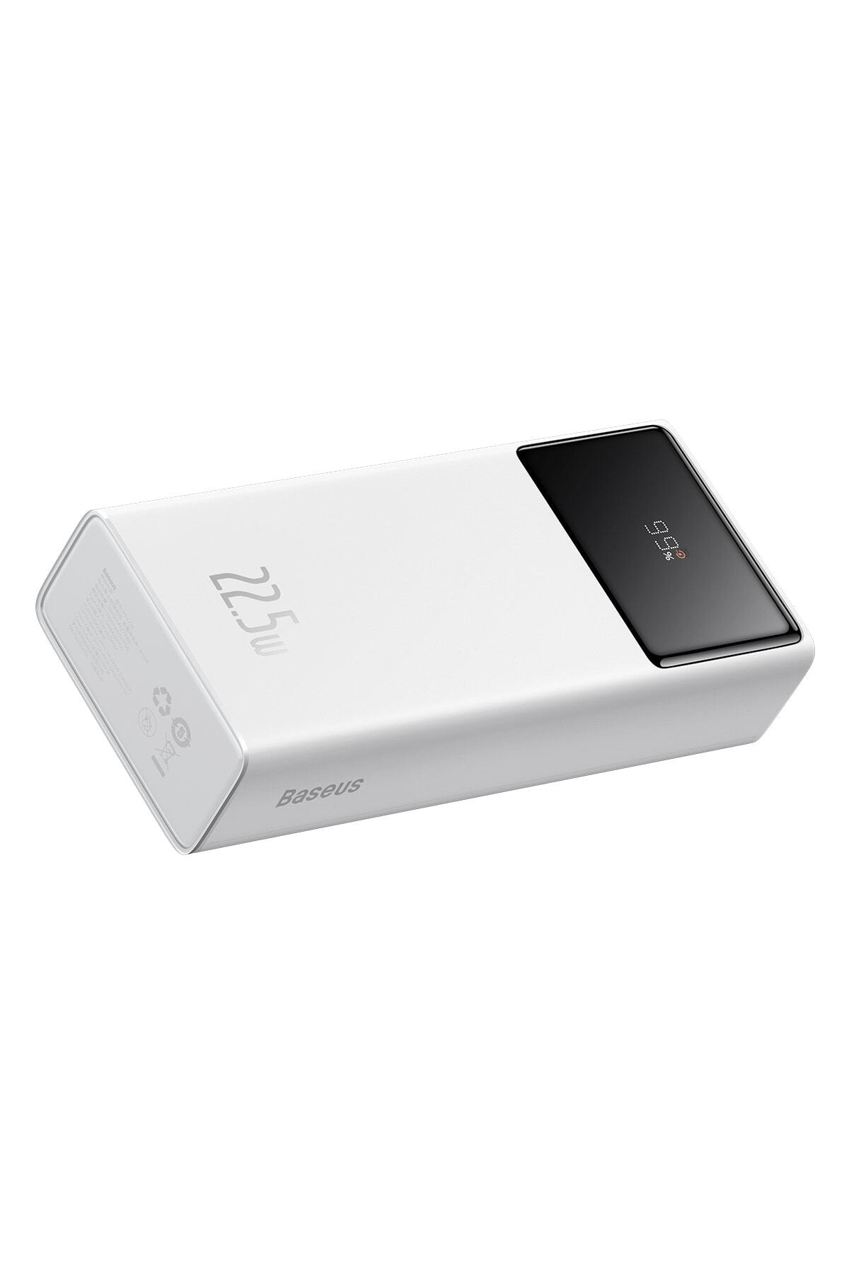 پاوربانک نمایشگر دیجیتالی STAR LORD 22.5W 30.000 ماه سفید اورجینال Baseus