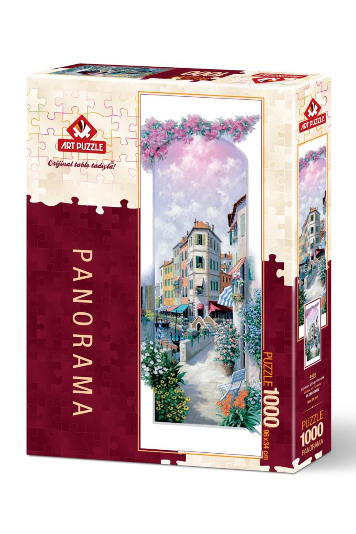 پازل پانوراما 1000 تکه ونیز در گل از ترکیه Art Puzzle