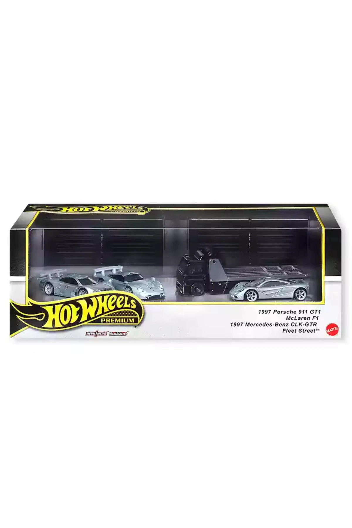 مدل خودرو مجموعه جعبه‌ای سوپراسپرت‌های پریمیوم دهه 90 2025 GMH39 JBM07 اورجینال HOT WHEELS