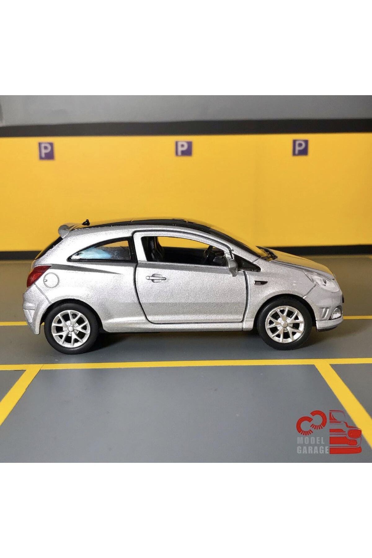 مدل خودرو OPEL CORSA OPC 1 36 SCALE C&amp;C MODEL GARAGE PULL DROP DIECAST METAL TOY CAR اورجینال Genel Markalar