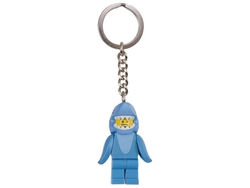 جاکلیدی شخصیت لباس کوسه لگو LEGO مدل 853666 با حلقه و زنجیر فلزی