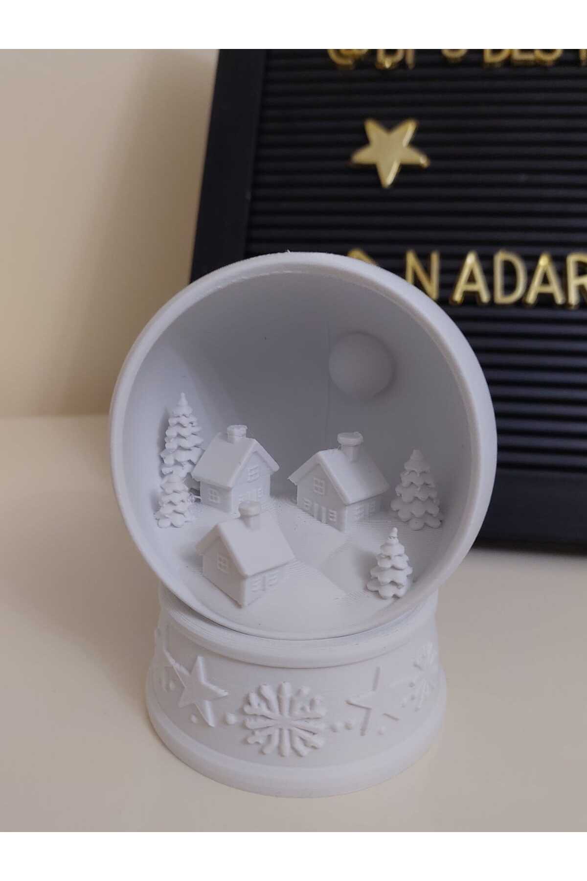 گوی برفی تم خانه زمستانی SNOW GLOBE از ترکیه NadarStudio