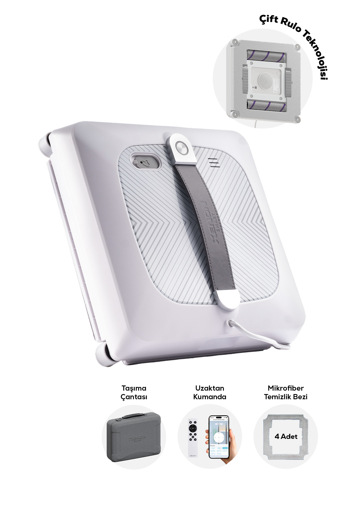 ربات شیشه‌پاک‌کن زنون اسمارت Xenon Smart Elo Pro، مدل X8682 250 L