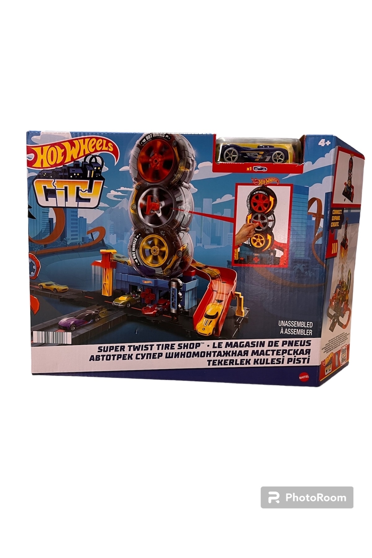ماشین اسباب بازی ست شهر با 5 هدیه جداگانه از ترکیه HOT WHEELS