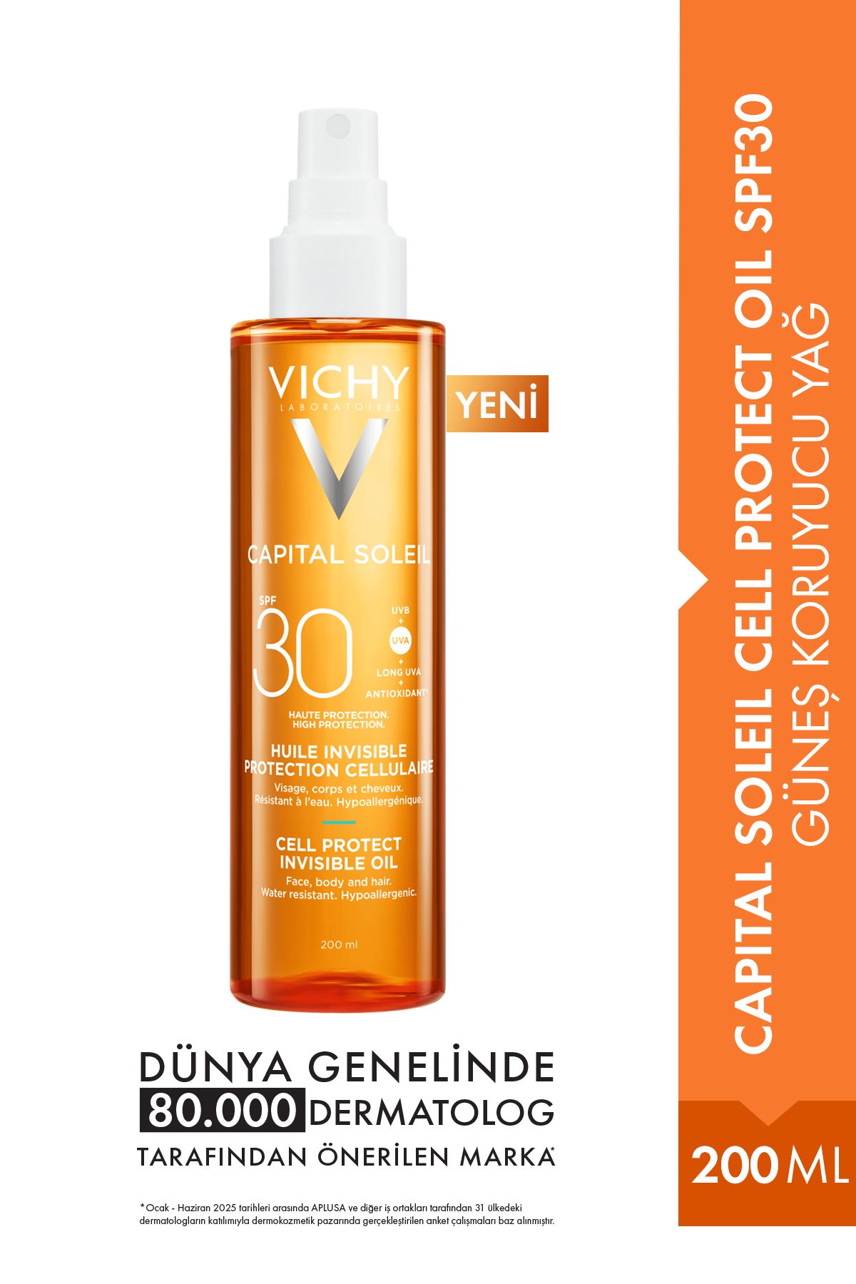 کرم ضد آفتاب بدن روغن CAPITAL SOLEIL CELL PROTECT SPF30 Vichy