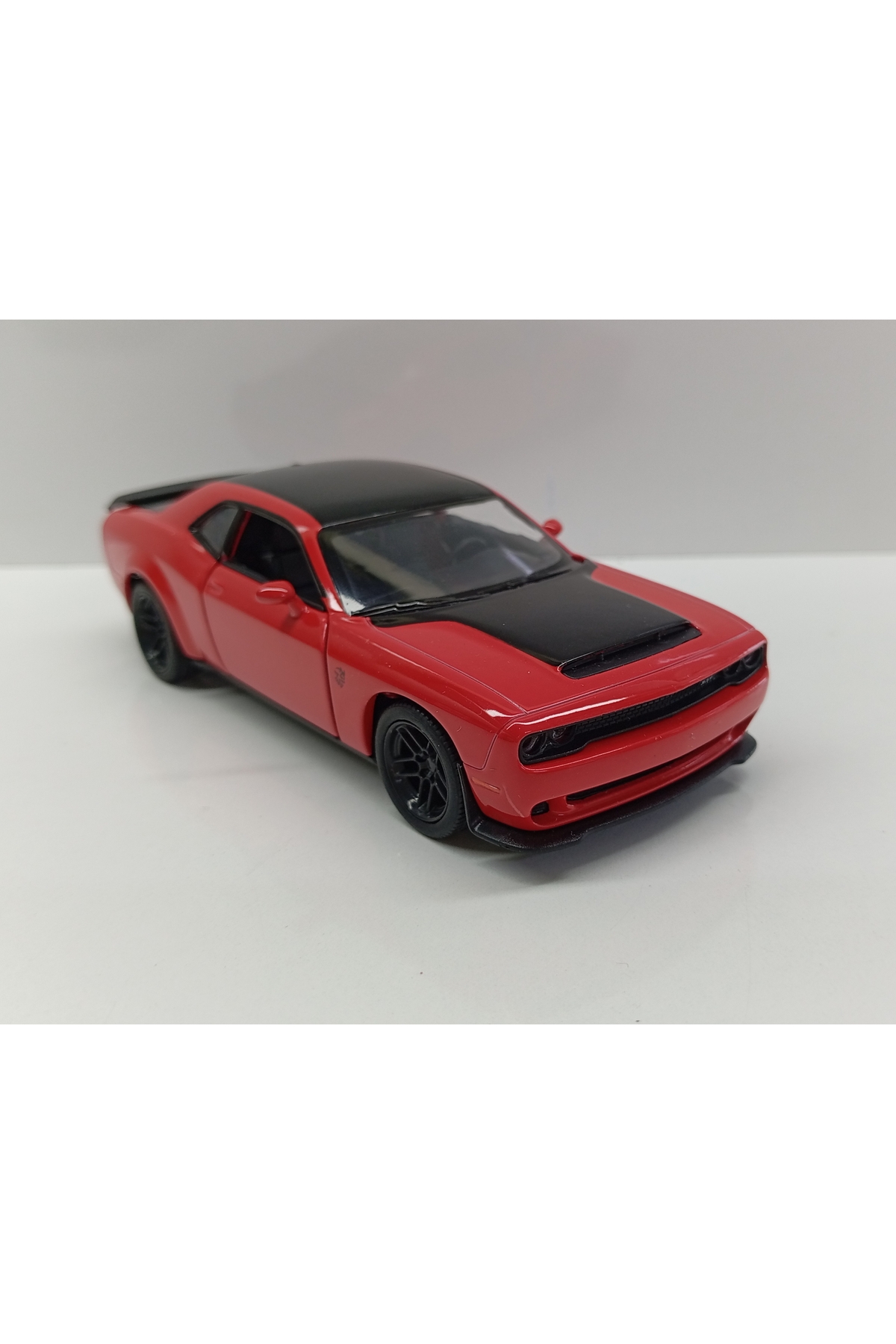 مدل خودرو DIANOMI 1:40 SCALE DODGE CHALLENGER SRT DEMON 170 RED PULL DROP METAL CAR اورجینال Kinsmart
