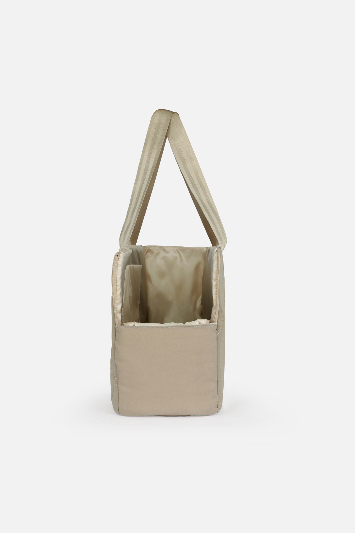 کیف حمل گربه و سگ آیکون بگ ICONE BAG مدل ICN0717، پارچه کاپیتونه، بژ