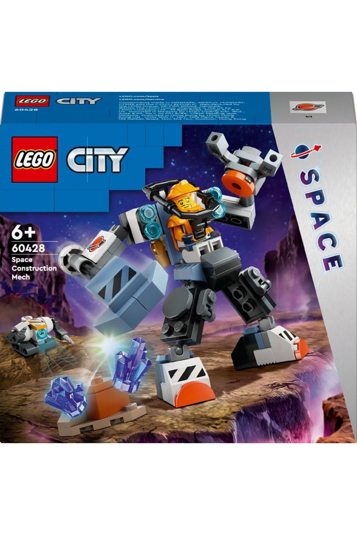 لگو ربات ساز فضایی شهر 60428 اورجینال LEGO