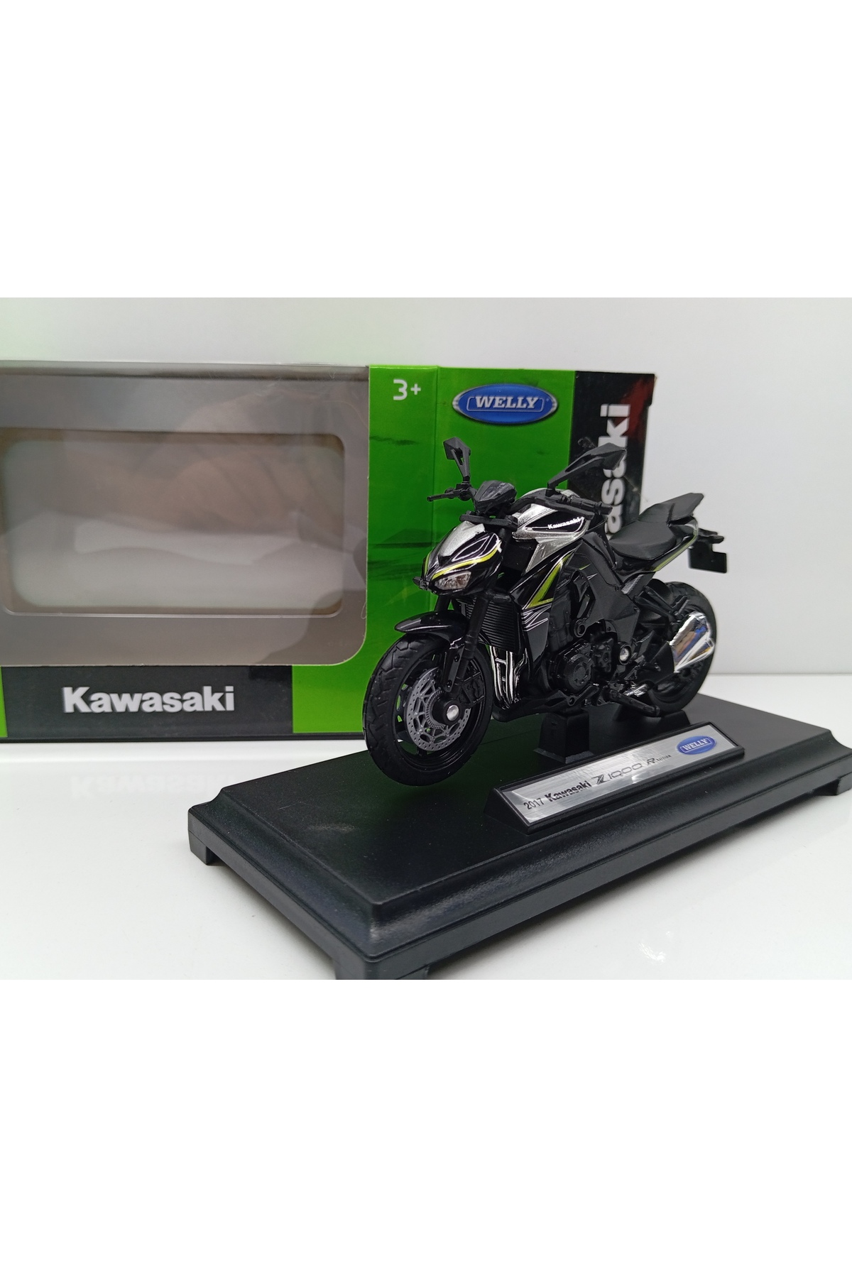 مدل خودرو DIANOMI WELLY 1:18 SCALE 2017 Z1000 R EDITION METAL MOTORCYCLE اورجینال WELLY