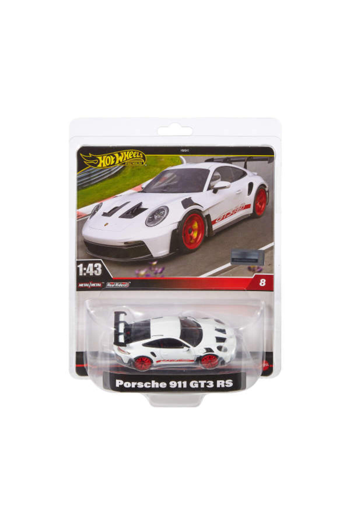 ماشین اسباب بازی 1:43 خودروهای پرمیوم پورشه GT3 RS | HWT03 HOT WHEELS