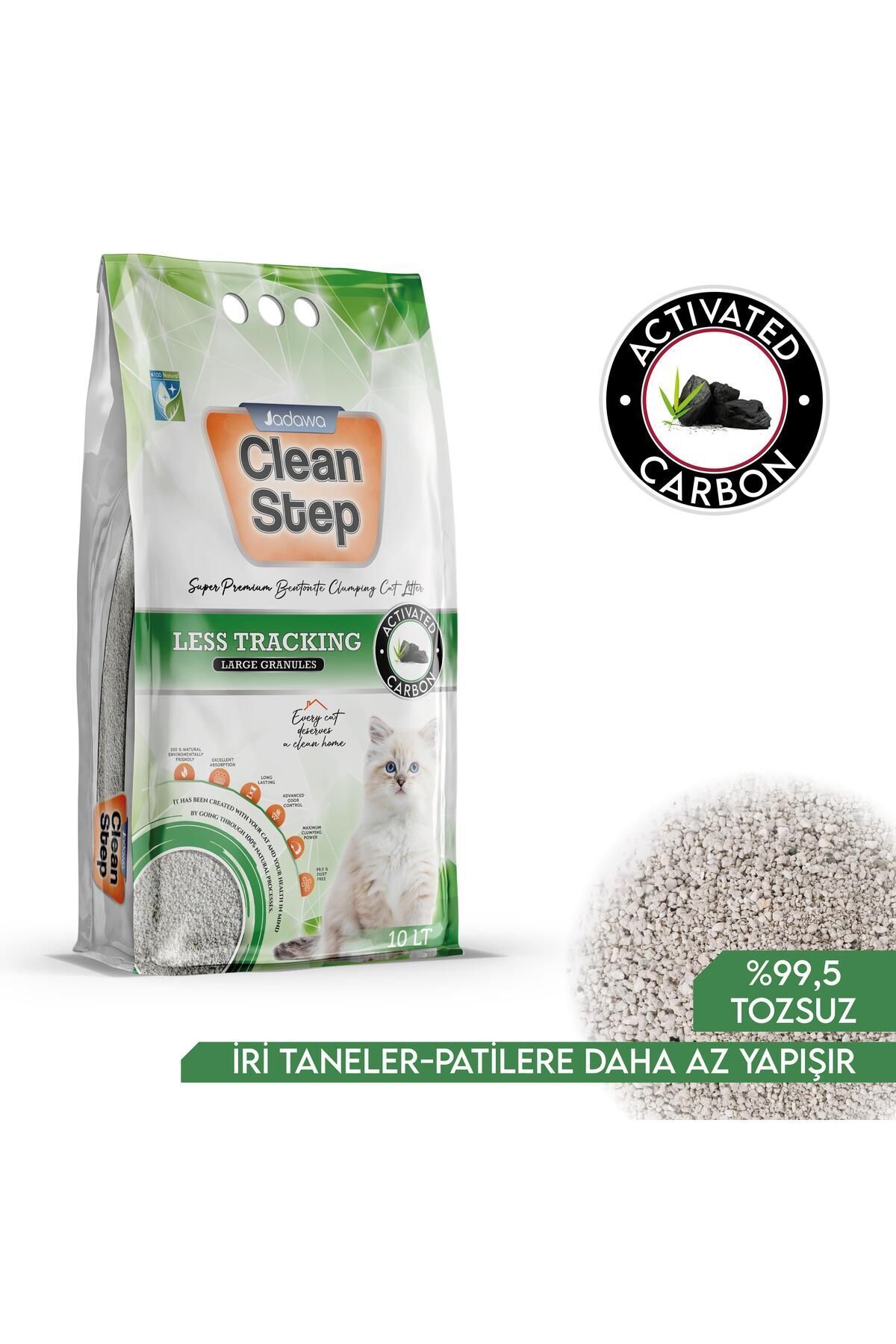 خاک گربه Clean Step بنتونیتی کلوخه‌شونده با کربن فعال، ۱۰ لیتر