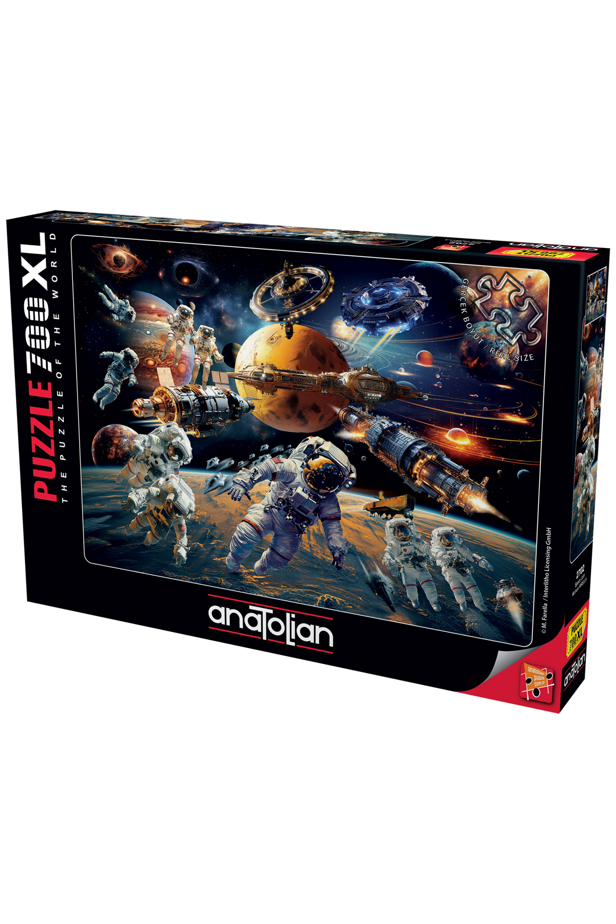 پازل اره منبت کاری مویی 700 XL PIECE SPACE JAM 2702 Anatolian Puzzle