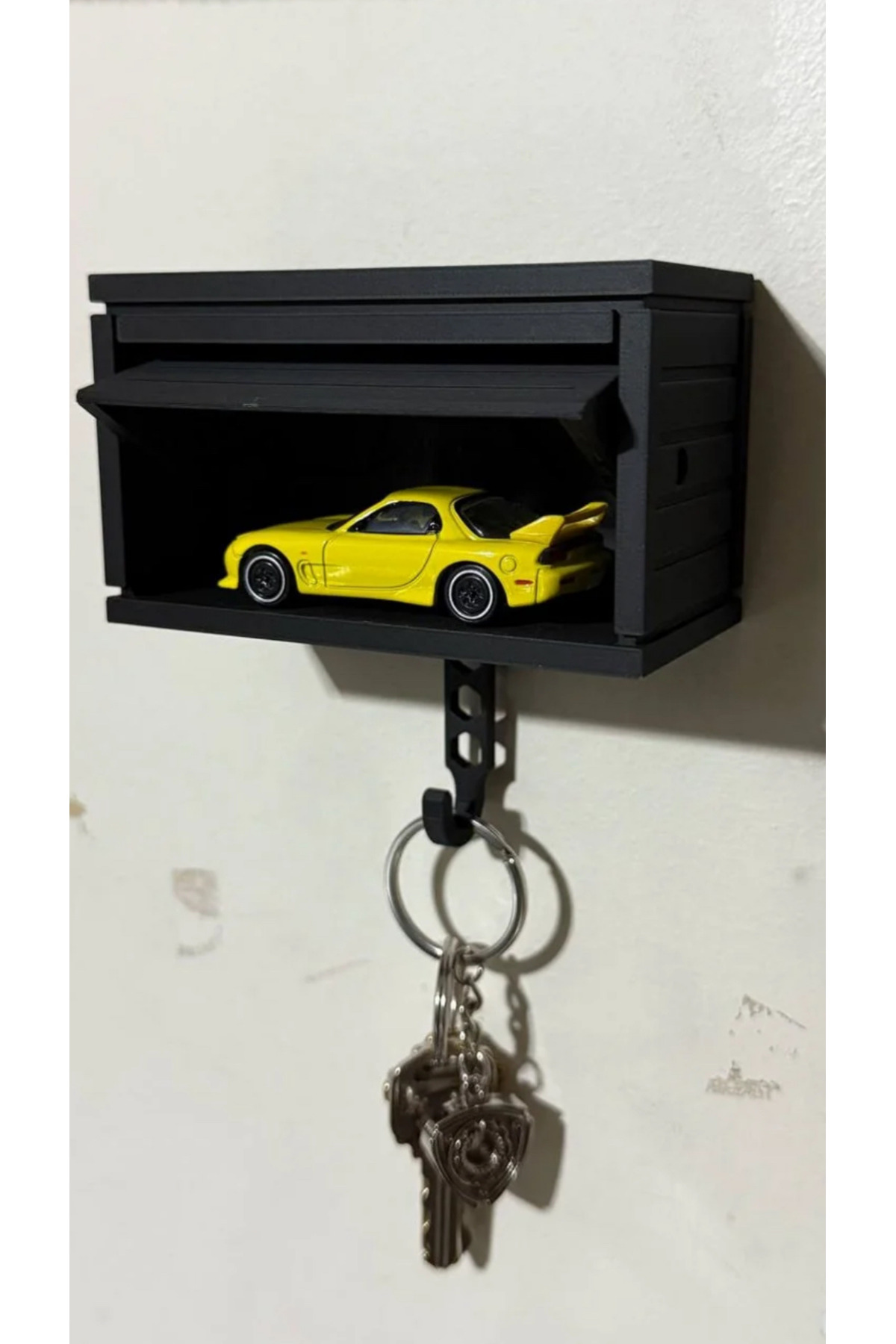 جلیقه کلید جاکلیدی متحرک طرح گاراژ مینی خودرو شامل نمی شود 3D