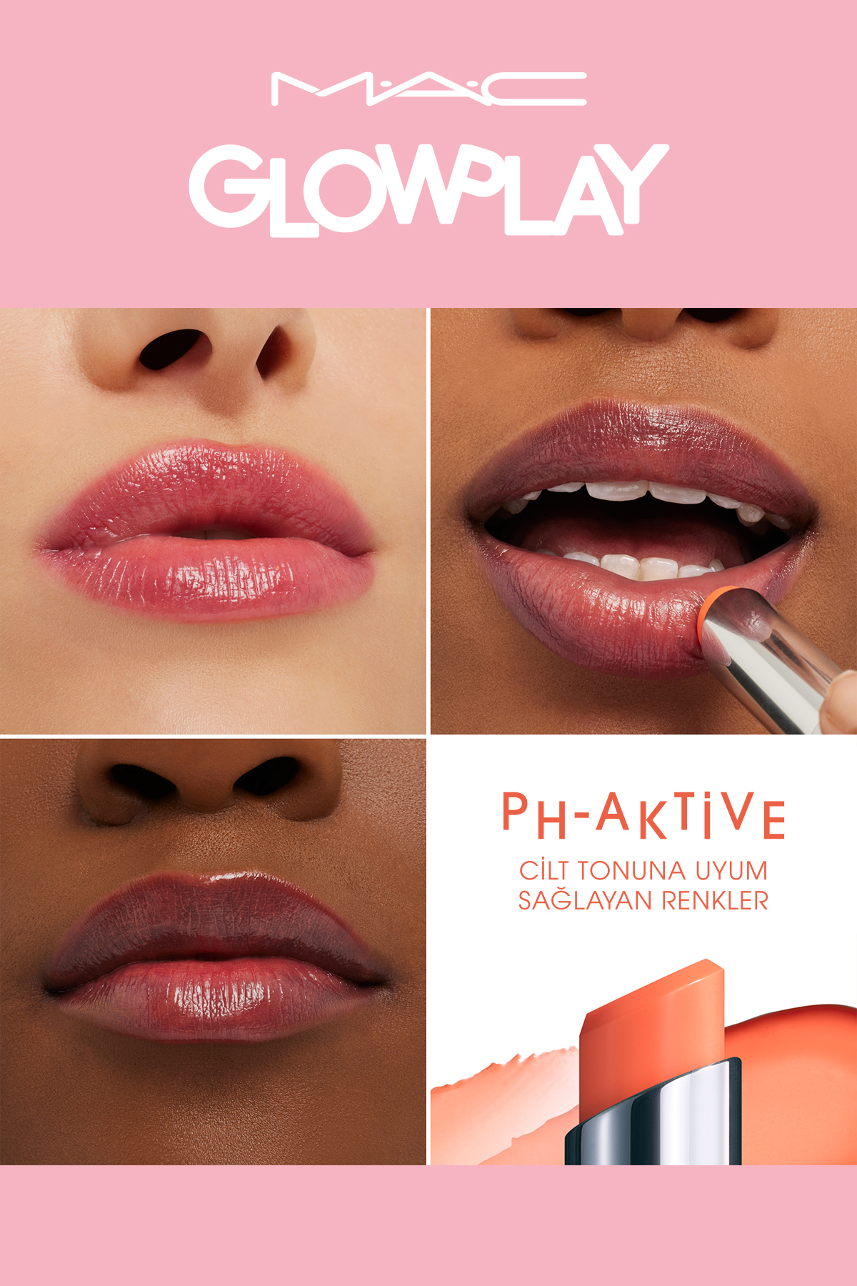 براق کننده لب GLOW PLAY LIP WALTING مرطوب کاندید 3 گرم Mac