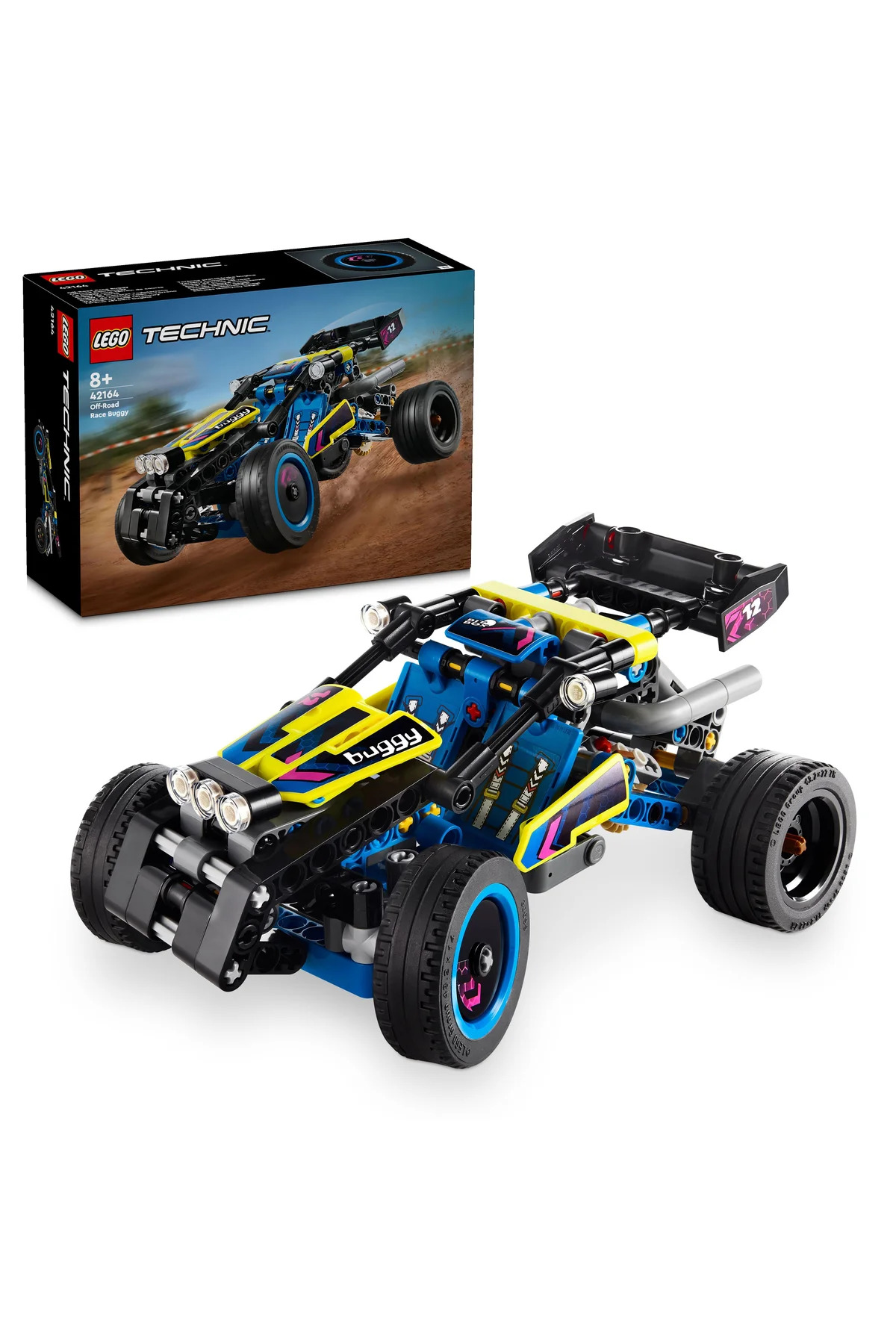 LEGO ماشین مسابقه اراضی تکنیک 42164 مجموعه ساخت و ساز 8 سال و بالاتر