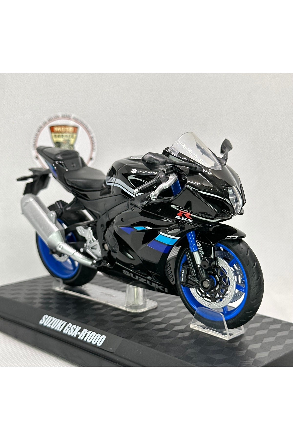 مدل خودرو موتورسیکلت سوزوکی GSX R1000 1:12 دیکست اورجینال Maisto Diecast