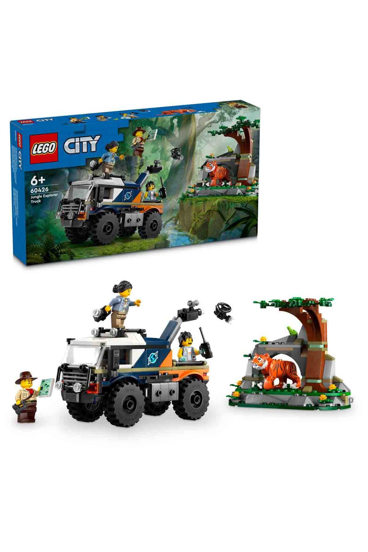 لگو ® CITY FOREST EXPLORER LAND TRUCK 60426 6+ مجموعه خلاق 314 قطعه اورجینال LEGO