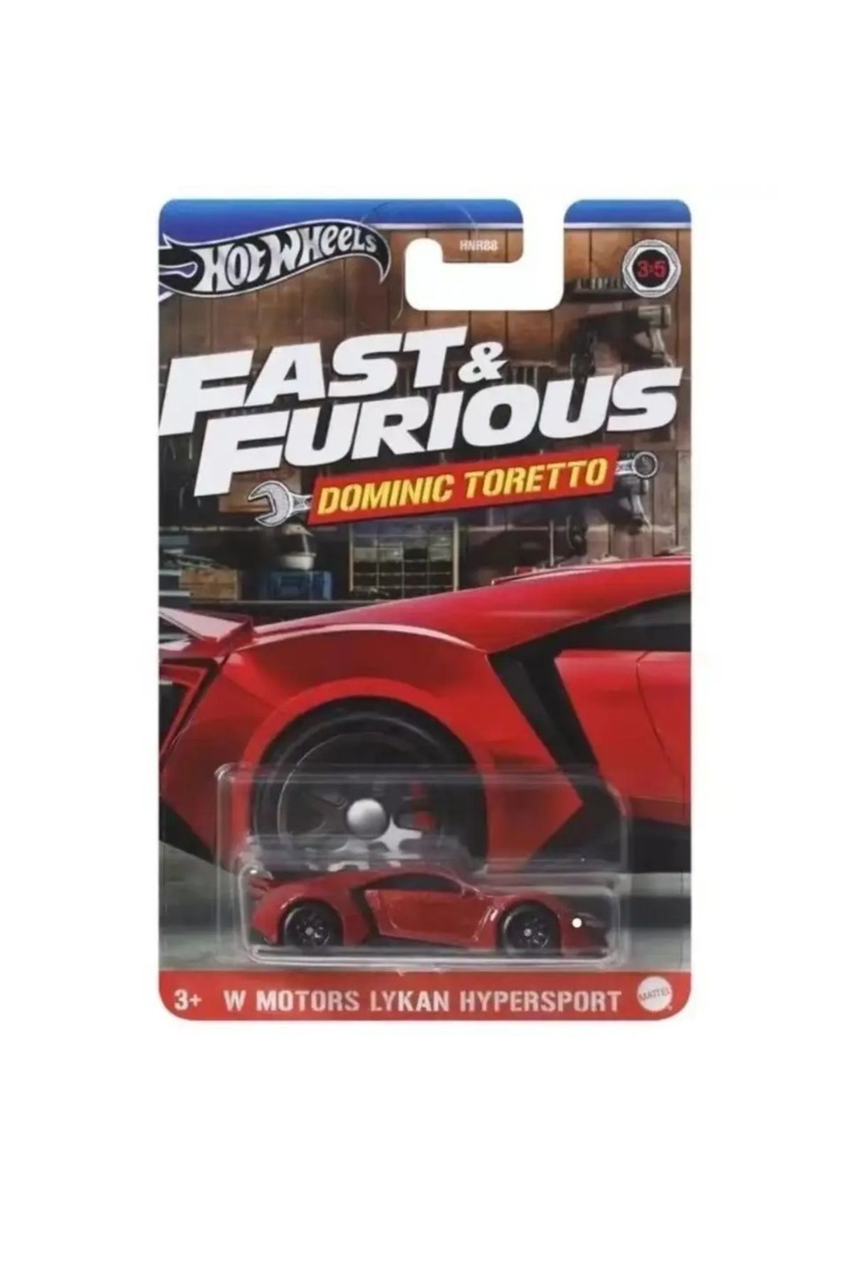 ماشین اسباب بازی سریع و خشمگین دومینیک تورتو W MOTORS LYKAN HYPERSPORT از ترکیه HOT WHEELS