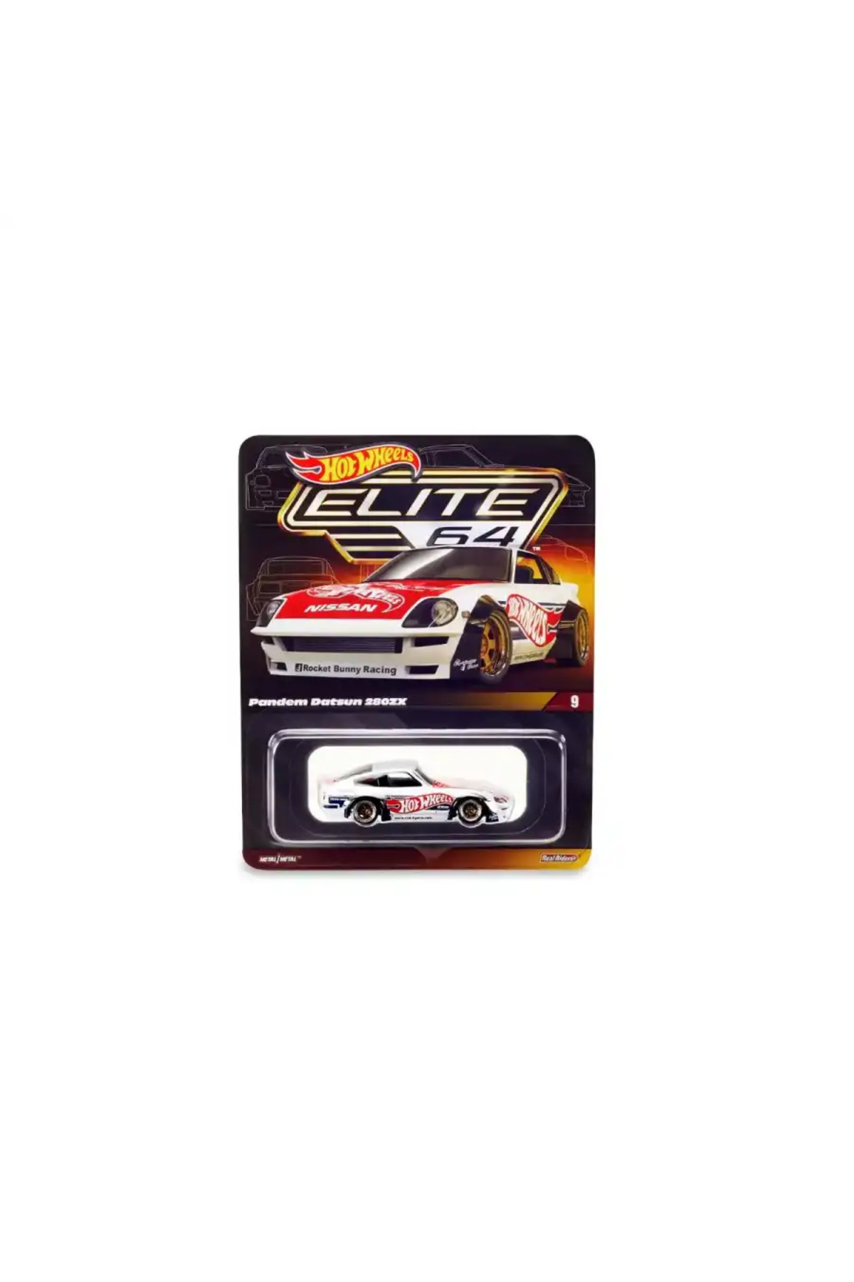 ماشین اسباب بازی ELITE 64 PANDEM DATSUN 280 ZX از ترکیه HOT WHEELS