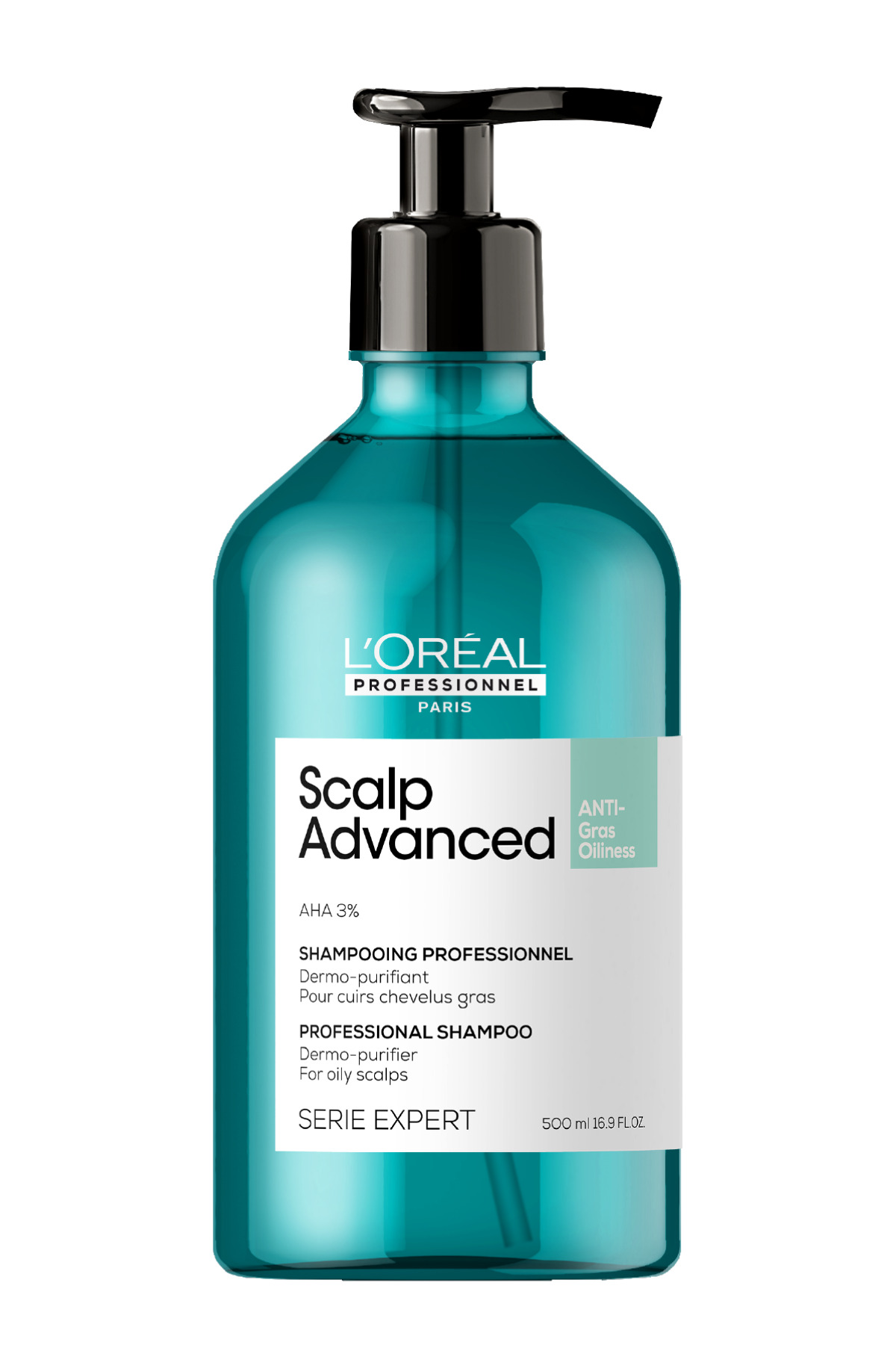 L'oreal Professionnel شامپو حرفه ای ضد چربی پیشرفته موهای سری اکسپرت 500 میلی لیتر