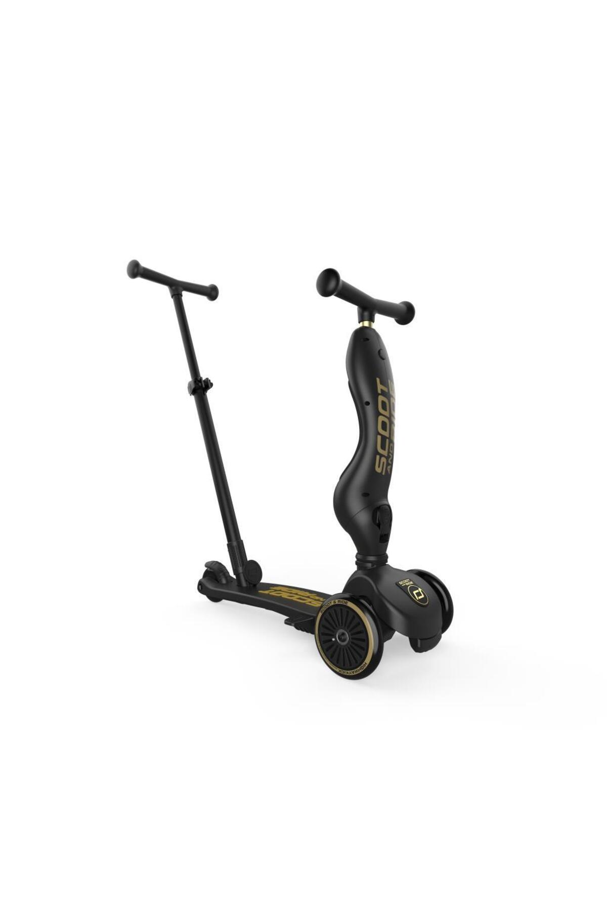 اسکوتر کودکان PUSH AND GO CHILD WITH PARENTAL CONTROL BLACK & GOLD LIMITED EDITION 240527 00089 از ترکیه SCOOT AND RIDE