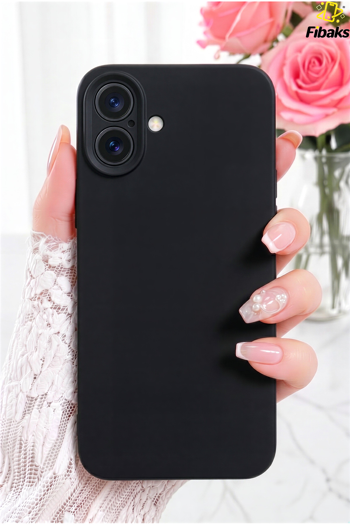 کاور و قاب روکش محافظ دوربین سیلیکونی مایع نرم آیفون 16 APPLE IPHONE CASE VELVET LAUNCH فیبکس Fibaks