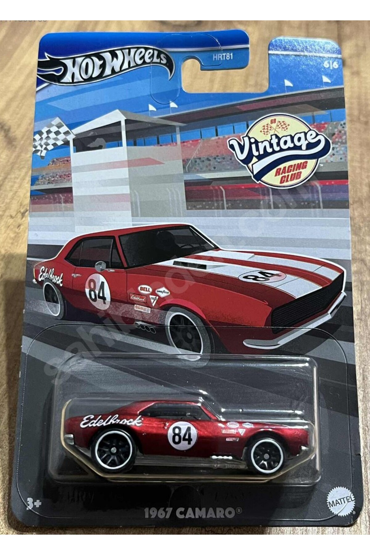 ماشین اسباب بازی 1967 کامارو قرمز هات ویلز اورجینال HOT WHEELS