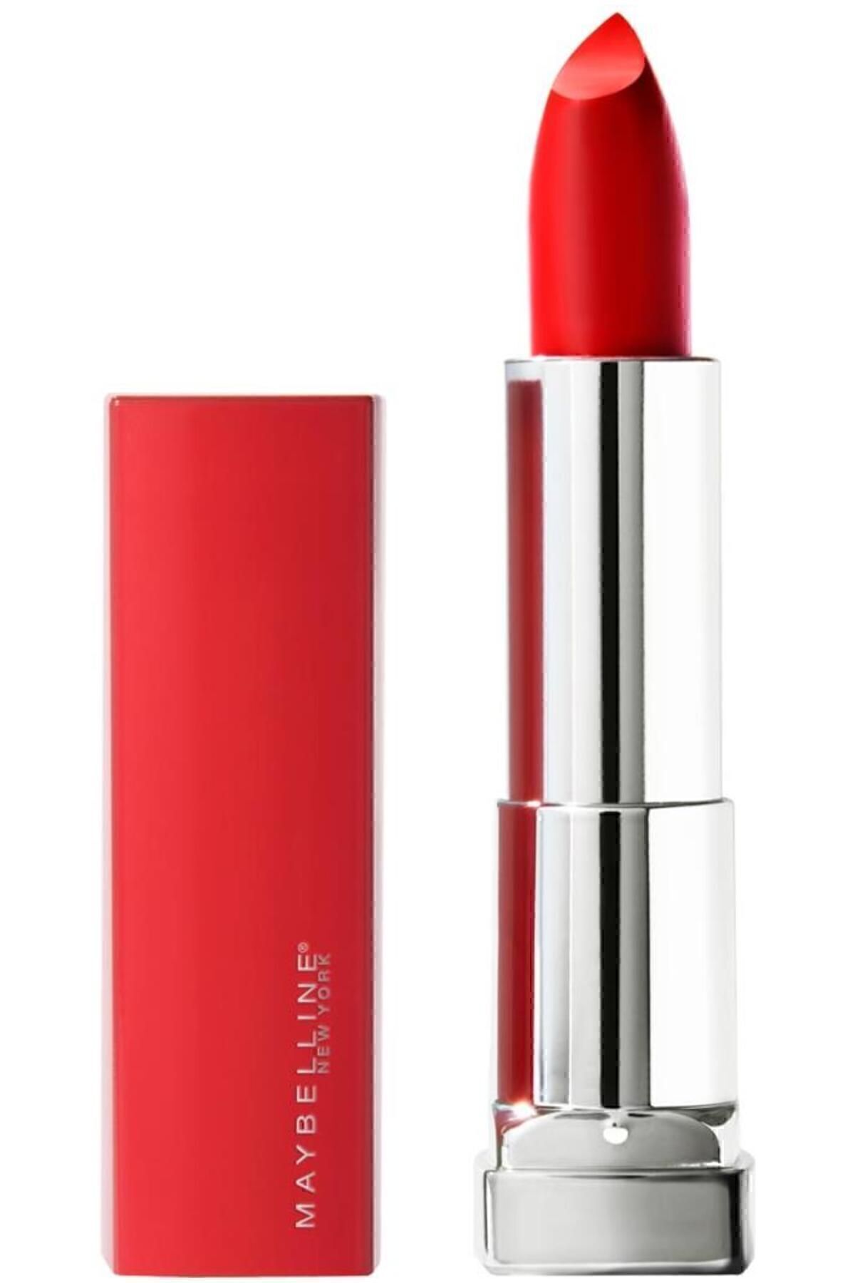 رژ لب - رنگ Sensational Made For All Lipstick Ruj 382 Red For Me میبلین Maybelline