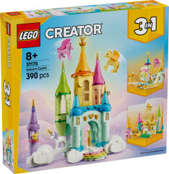 مجموعه ساختنی قلعه تک‌شاخ لگو LEGO کریتور ۳ در ۱ مدل 31175، ۳۹۰ قطعه، مناسب ۸ سال به بالا