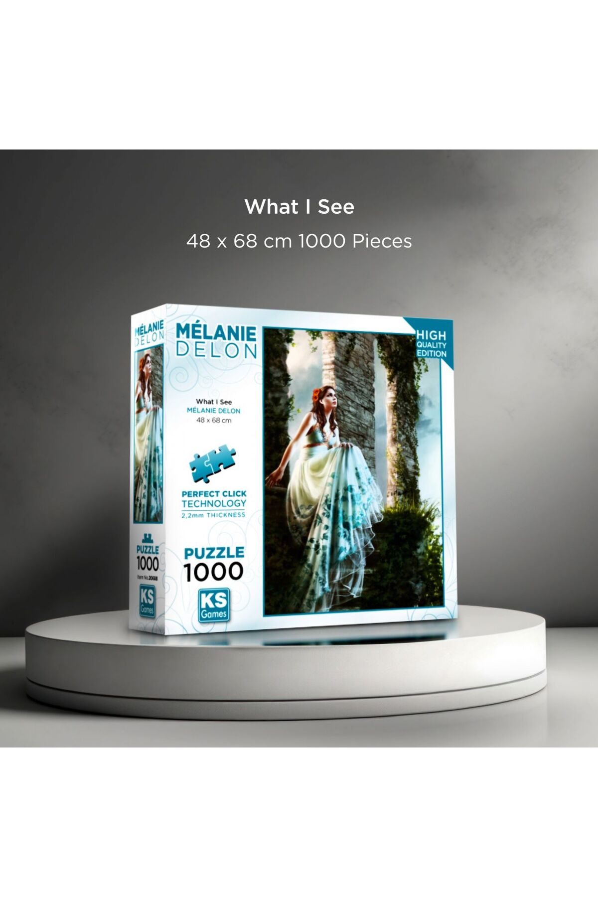 پازل 1000 قطعه بانوی اورجینال Ks Games