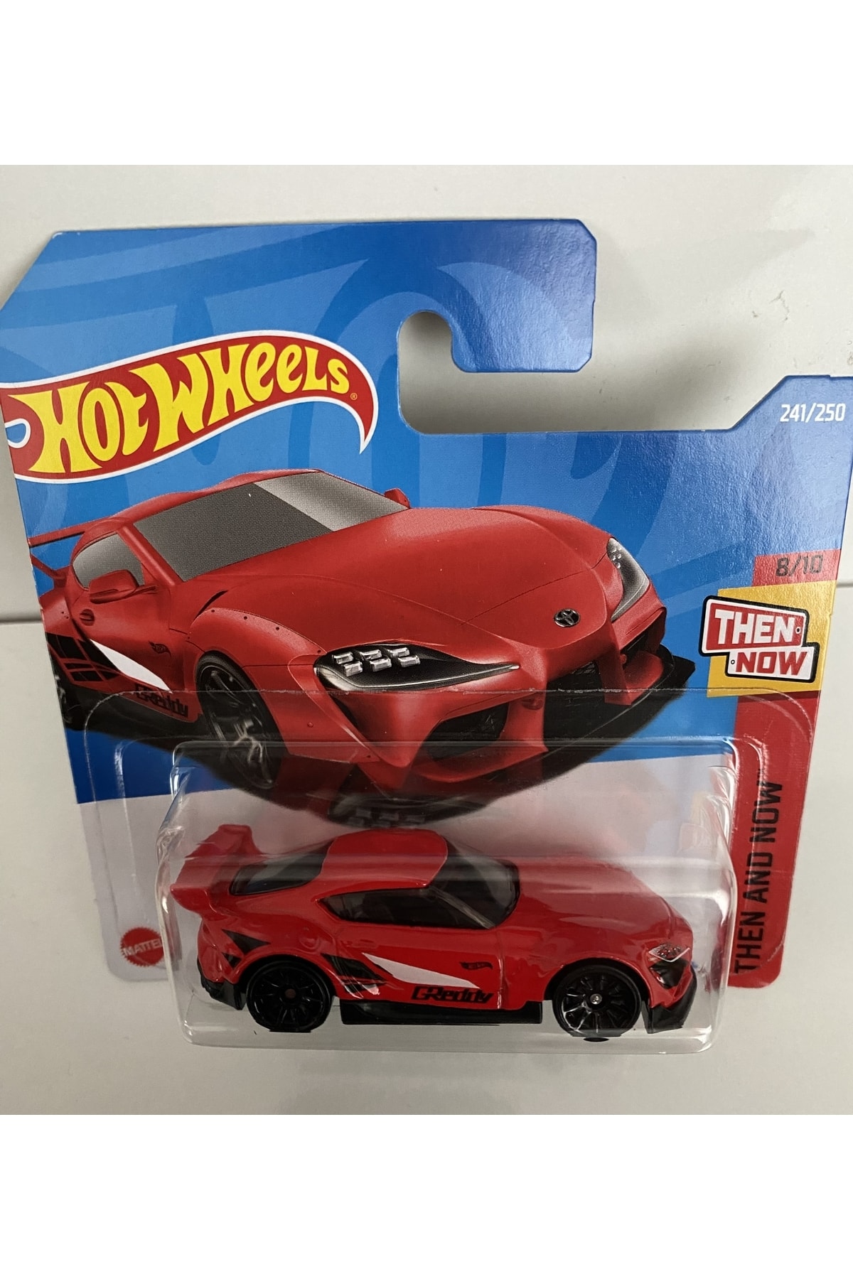 ماشین اسباب بازی TOYOTA GR SUPRA 2022 از ترکیه HOT WHEELS