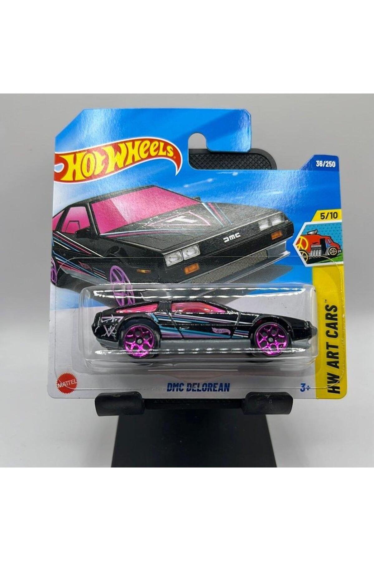 مدل خودرو ماشین DMC DELOREAN 5 10 36 250 از ترکیه HOT WHEELS
