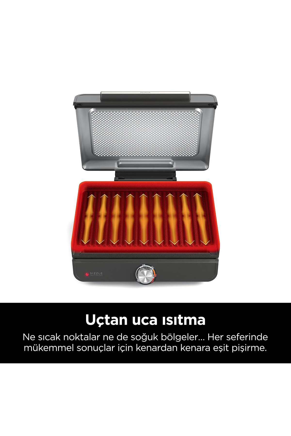 گریل برقی SIZZLE™ INDOOR GRILL, GRILL MACHINE اورجینال NINJA