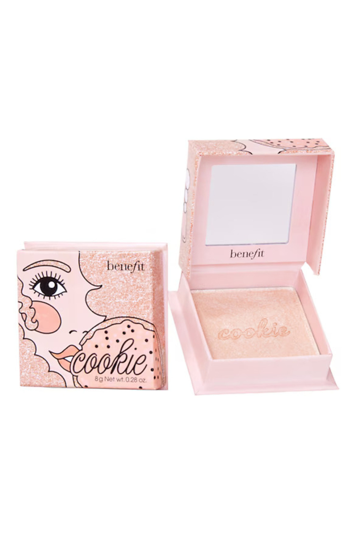 هایلایتر کوکی مروارید طلایی روشن کننده 8 گرم اورجینال benefit cosmetics