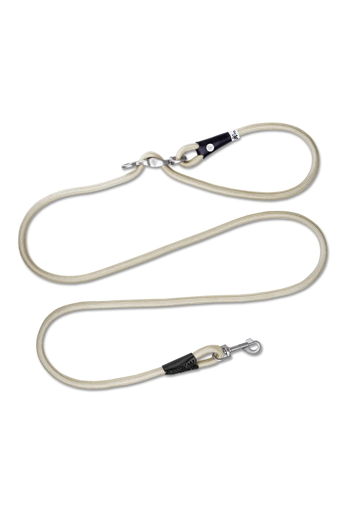 بند قلاده پیاده‌روی سگ کرلی Curli VARIO COMFORT LEASH، قابل تنظیم و ضربه‌گیر، مدل PN3446 بژ