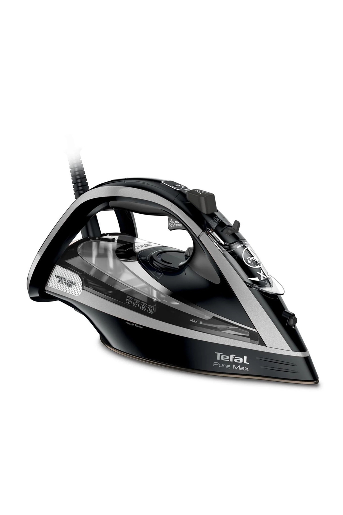 اتو بخار 3200W ULTIMATE PURE LIME BUSTER PREMIUM STEAM IRON بسیار قدرتمند شرکت تفال اورجینال TEFAL