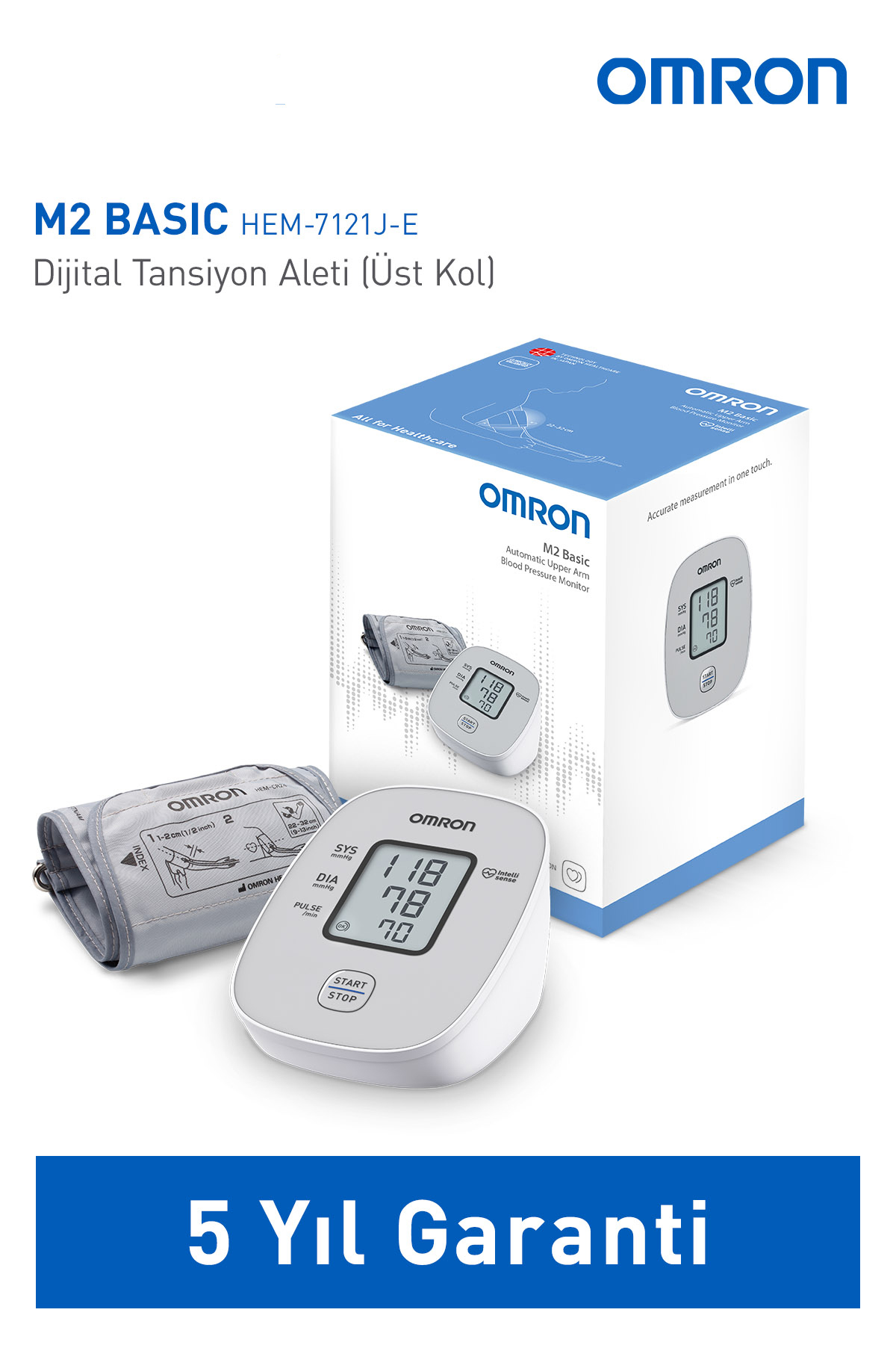 فشارسنج M2 ابزار فشار خون دیجیتال بازوی فوقانی Omron