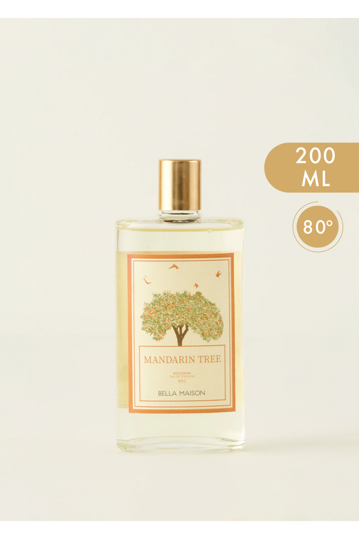 کلونیا درخت نارنگی 200 میلی لیتر با رایحه دلپذیر و طراوت بخش Bella Maison