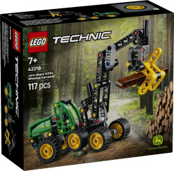 مجموعه ساختنی ماشین جنگل‌داری چرخ‌دار لگو LEGO تکنیک Technic مدل 42218، ۱۱۷ قطعه، حداقل سن ۷ سال
