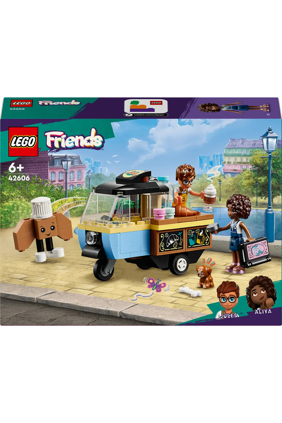 لگو و اسباب بازی های ساخت محور ® FRIENDS MOBILE PATISSERIE 42606 مجموعه سازه خلاقانه برای کودکان 6+ 125P از ترکیه LEGO