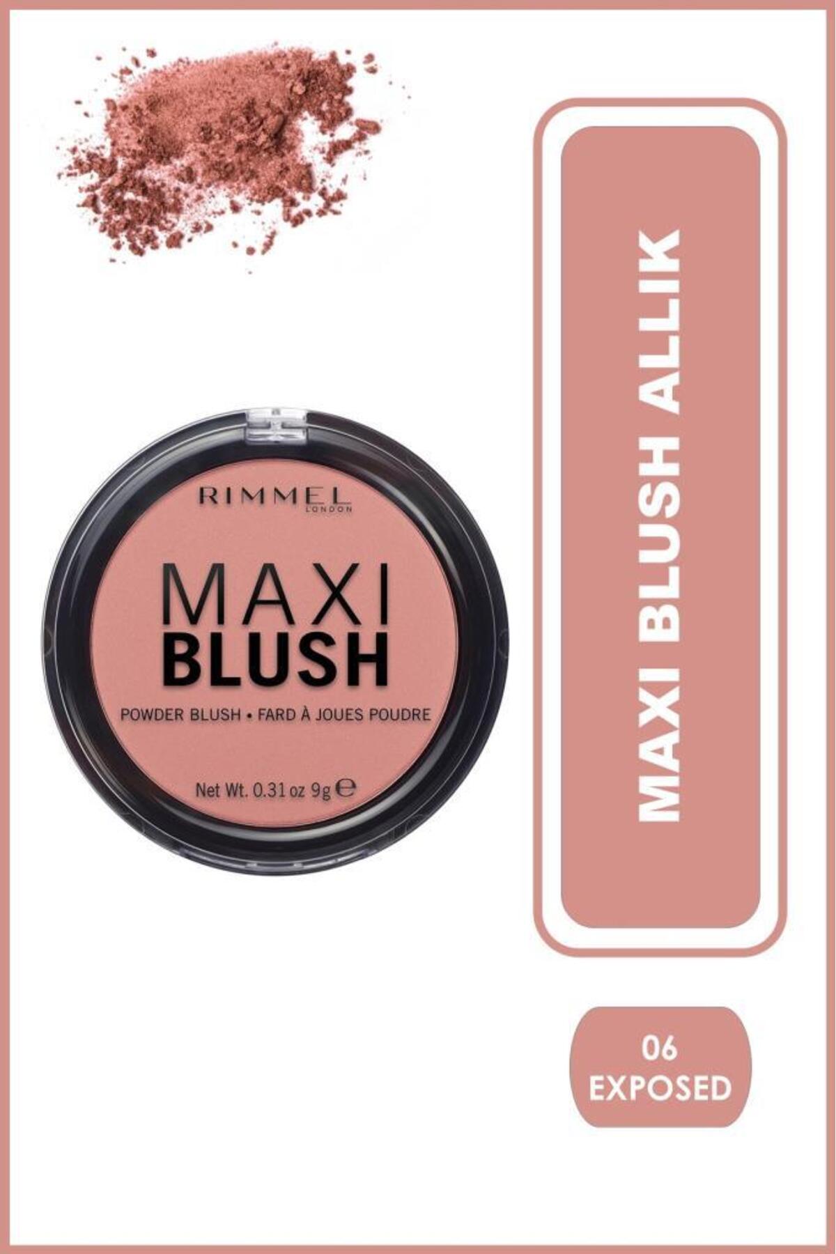 رژگونه MAXI BLUSH در معرض شماره: 06 Rimmel London