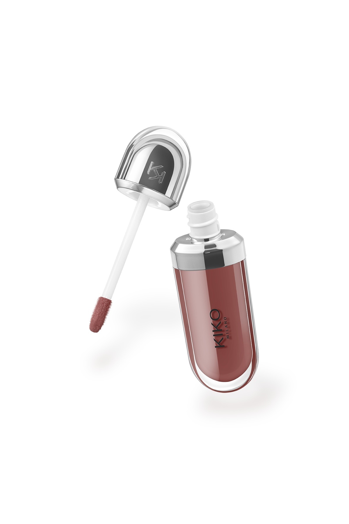 براق کننده لب کیکو 3D Hydra Lip Gloss لیپ گلاس شماره 21 Brun Rose