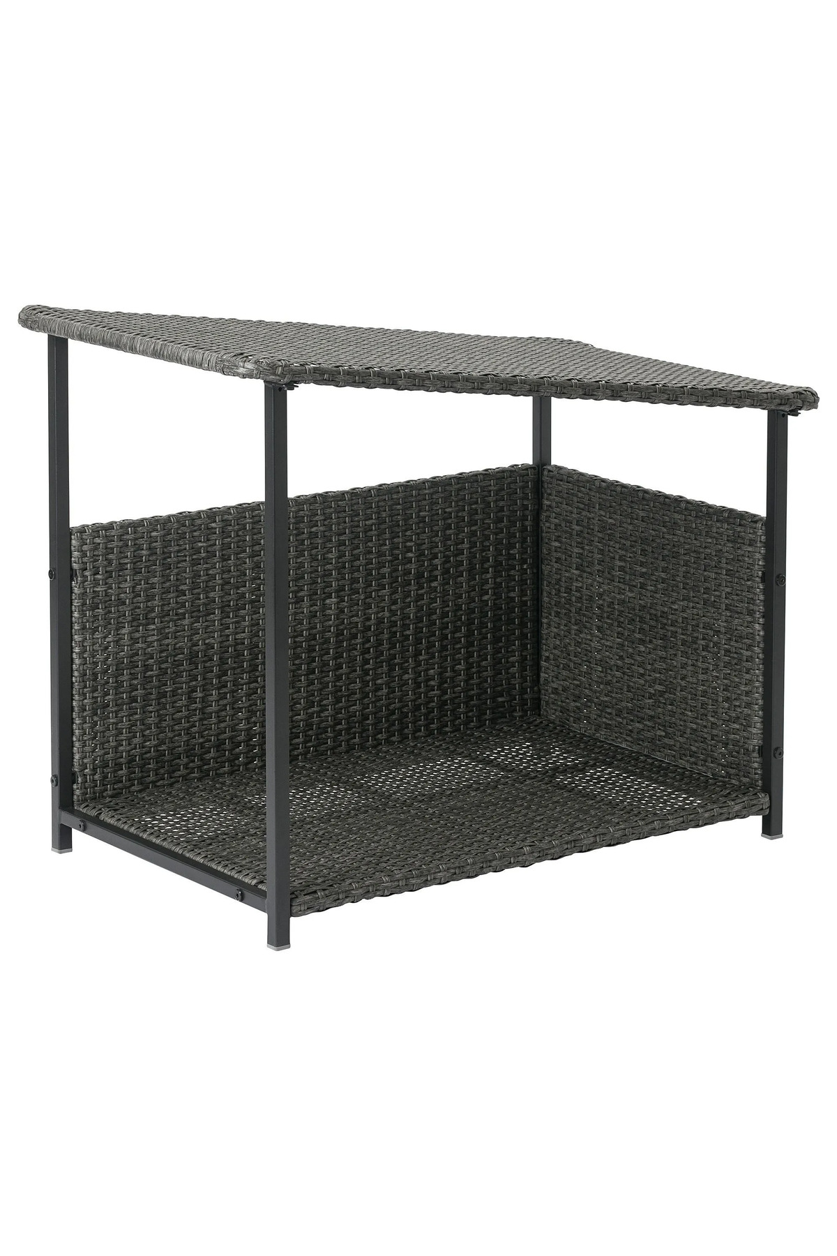 تخت سگ ایکیا ایکیـا IKEA BOLMSÖ، خاکستری تیره، مناسب فضای باز