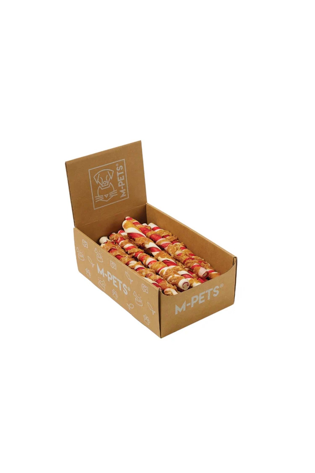 تشویقی سگ رپ مرغ Bite Delight ام‌پتس M-PETS، ۲۸ سانتی‌متر، ۲ کیلوگرم