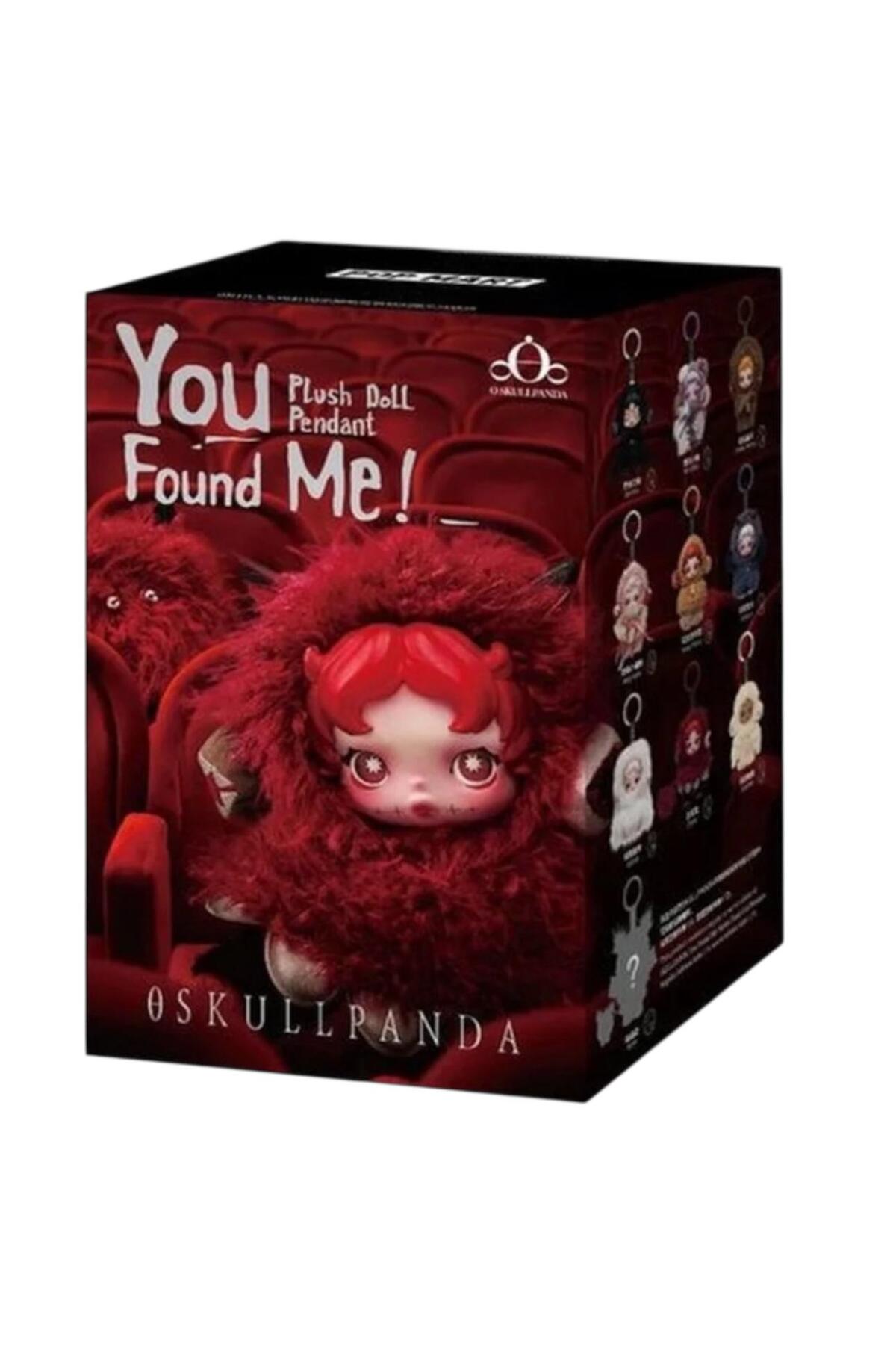 اسباب بازی های پشمی پاپ مارت SKULLPANDA کیف سمفونی زمستانی CHARMI LABUBU SURPRISE PACKAGE 1 PC Genel Markalar